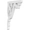 Ekena Millwork Amber Architectural Grade PVC Bracket, 5/8"W X 4 1/2"D X 7"H BKTP01X04X07AE - alternate 1